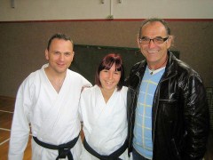 Matej Verbošt, Tamara Karba in Ljubo Javoršek
